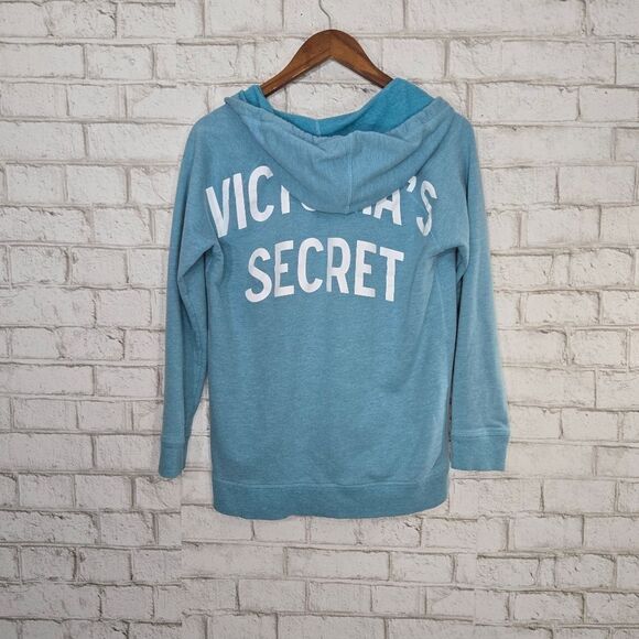 Victoria Secret v-neck hooded sweatshirt - Picture 5 of 11